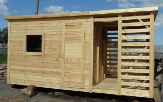 дровник хозблок